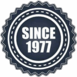 Connoisseur Roofs logo with 'Since 1977' text for roofing expertise.